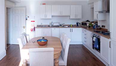 new white kitchen in kent